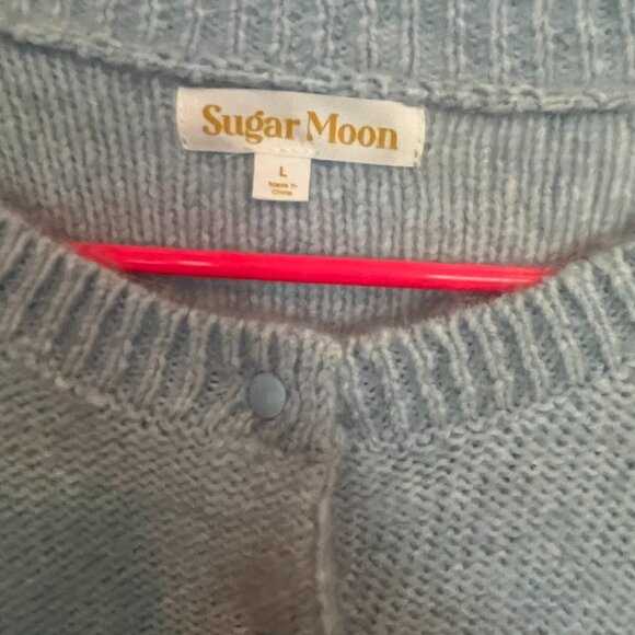 Sugar Moon Ice Blue Cardigan - Picture 2 of 2